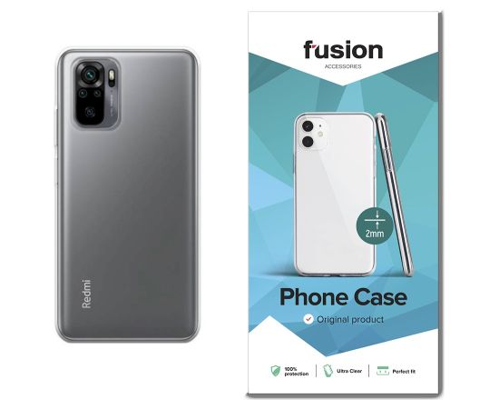 Fusion ultra clear series 2 mm силиконовый чехол для Apple iPhone 13 Mini прозрачный (EU Blister)