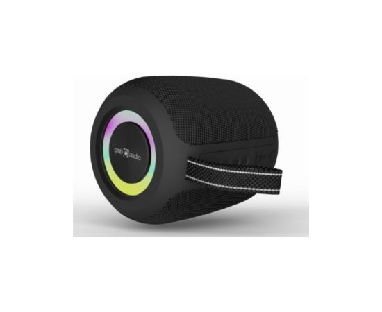 Skaļrunis Gembird Bluetooth LED Speaker SPK-BT-LED-05-BK Black