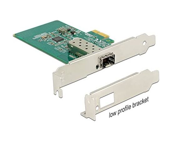 DeLOCK PCIe x1 card 1 x SFP Gigabit LAN - 89481