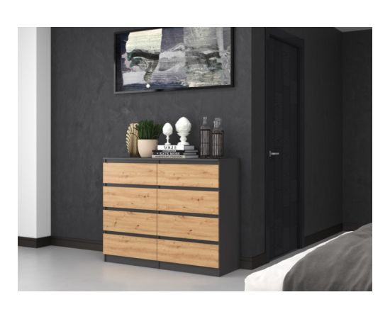 Top E Shop Topeshop M8 120 ANT/ART KPL chest of drawers