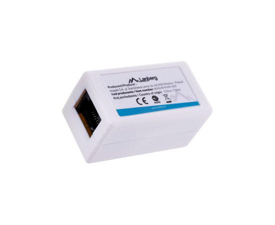 Lanberg AD-RJ45-RJ45-OU5 cable gender changer RJ-45 White