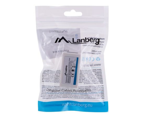 Lanberg AD-RJ45-RJ45-OU5 cable gender changer RJ-45 White