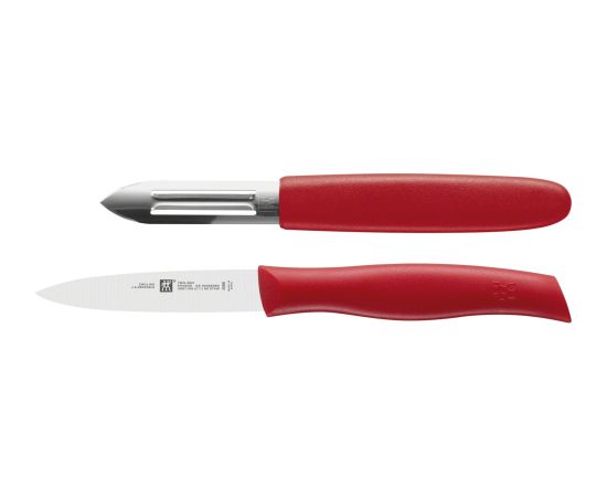 Peeler + Knife ZWILLING 38634-000-0 red