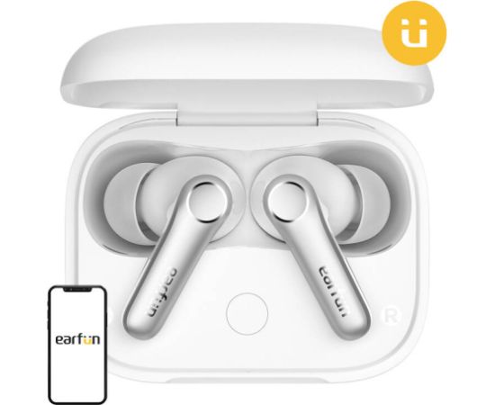 Wireless earphones TWS EarFun Air Pro 4, ANC (white)