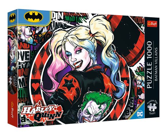 TREFL Premium Plus Puzle Harley Quinn, 1000 gab.