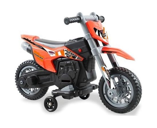 Jamara Ride-on Motorrad Power Bike 6V orange 2+