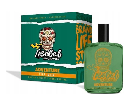 REBEL Adventure For Men EDT spray 100ml