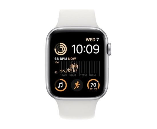 Apple Watch SE 2.gen 40mm GPS + Cellular Aluminum - Silver (Atjaunināts, stāvoklis kā jauns)