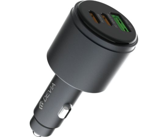 Devia Extreme Metal USB 2x USB-C Auto lādētājs