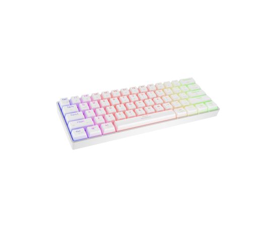 Genesis Thor 660 G2 60% White RGB Gateron Red