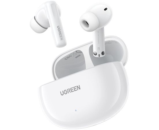 Wireless headphones Ugreen WS200 HiTune T6 Active Noise-Cancelling Earbuds white