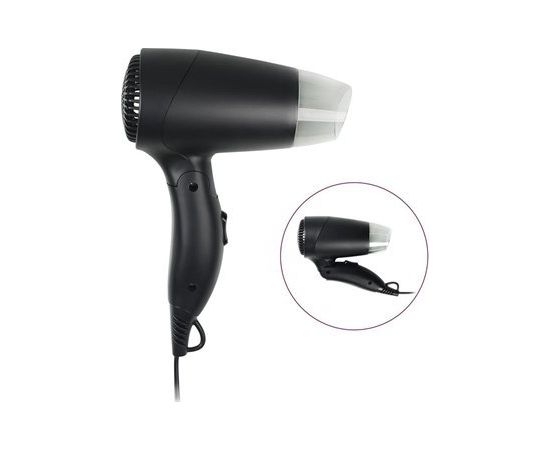 Suszarka Tristar Tristar Travel Hair Dryer | HD-2460 | 1200 W | Number of temperature settings 2 | Black