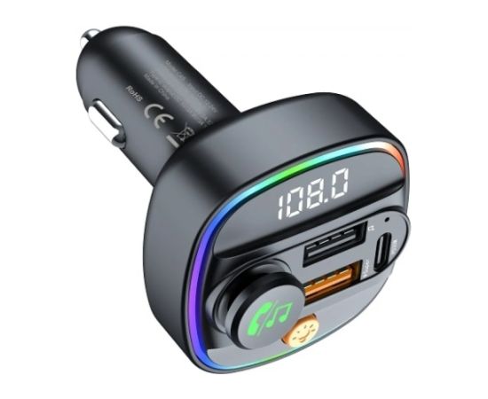 Devia Smart FM Transmitter Bluetooth PD 30W Auto lādētājs