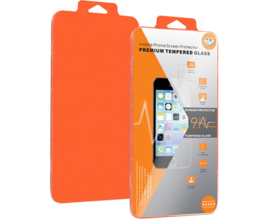 OEM Tempered Glass Orange for SAMSUNG GALAXY S24 (with fingerprint unlock)