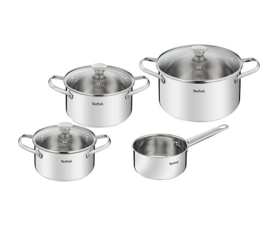 Tefal B921S784 7pcs Set of pots 16/20/24 cm - Katlu komplekts + vāki