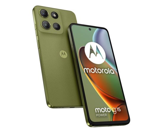 Motorola moto g15 power 17.1 cm (6.72") Dual SIM Android 15 4G USB Type-C 8 GB 256 GB 6000 mAh Green