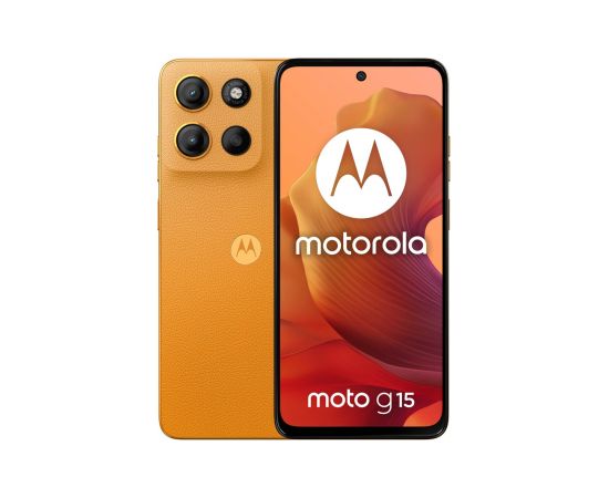 Motorola moto g15 17.1 cm (6.72") Dual SIM Android 15 4G USB Type-C 8 GB 128 GB 5200 mAh Orange