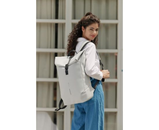 XD DESIGN BACKPACK URBAN FLAP-TOP WHITE P/N: P706.2613