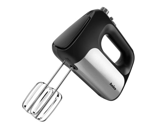 Amica MDT 1026 500 Watt Hand Mixer Black Silver