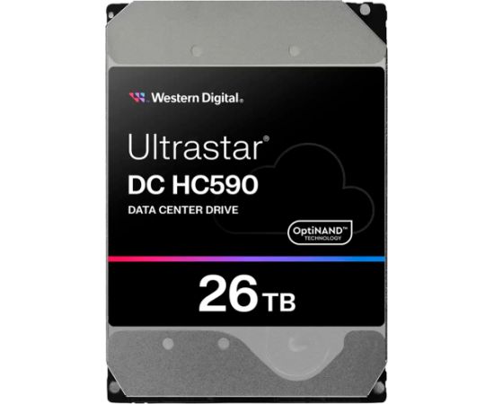 Western Digital 3.5in 26.1 26TB 512 7200RPM SATA ULTRA 512E SE NP3 DC HC590