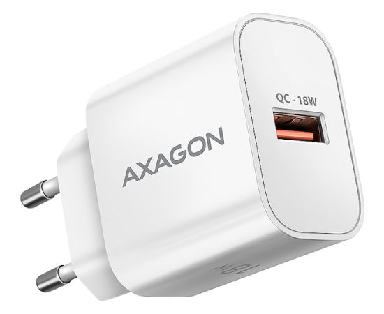 AXAGON ACU-QC18W wall charger 1x QC3.0/AFC/FCP/SMART, 18W, white