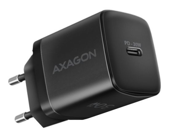 AXAGON ACU-PD30 wall charger 1x QC3.0/AFC/FCP/PD type-C, 30W, black