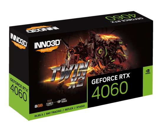 Karta graf. INNO3D GeF RTX 4060 TWIN X2 8GB