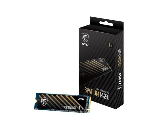 MSI SPATIUM M450 PCIe 4.0 NVMe M.2 PCIe V1 SSD 3D NAND