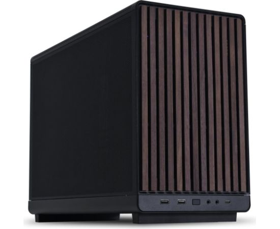 Case LIAN LI A3-mATX Micro MicroATX MiniITX Colour Black / Brown G99.A3X-WD.00