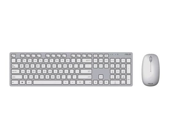 ASUS W5000 Wireless Keyboard and Mouse Set White