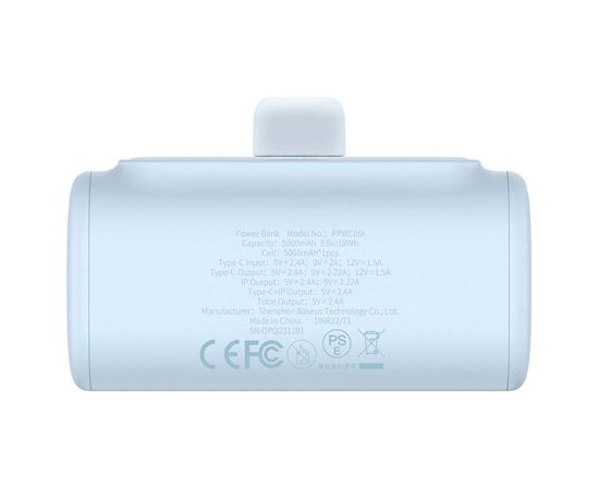 Powerbank OS-Baseus Compact IP 5000mAh 20W (blue)