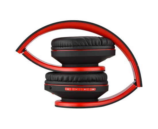 Wireless Headphones PowerLocus P2 (black-red)