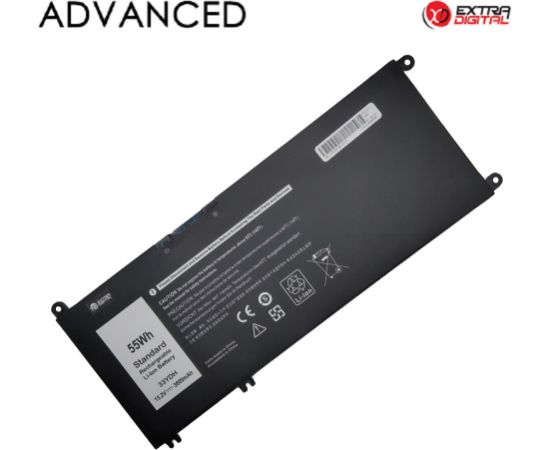 Extradigital Аккумулятор для ноутбука DELL 33YDH, 55Wh, Extra Digital Advanced