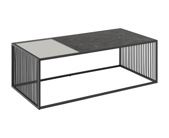 Coffee table STRINGTON 120x60xH40cm, black