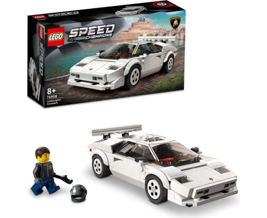 LEGO Speed Champions 76908 Lamborghini Countach (nedaudz boj. iepakoj.)