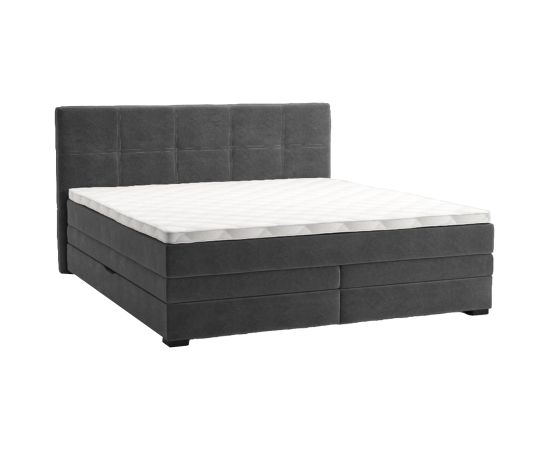 Continental bed JEEP 160x200cm, grey