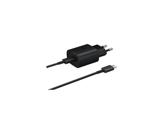 EP-TA800EBE + EP-DA905BBE Samsung 25W Travel Charger + USB-C|USB-C Data Cable Black (OEM)