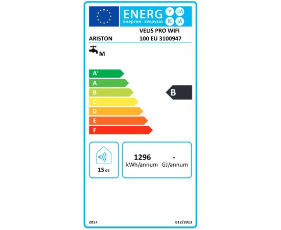 Ariston VELIS PRO WiFi 100 EU 100L Ūdens sildītājs