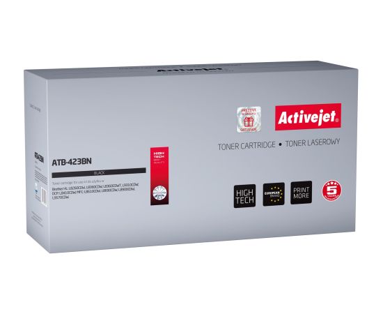 Activejet ATB-423BN toner (replacement for Brother TN-423BK; Supreme; 6500 pages; black)