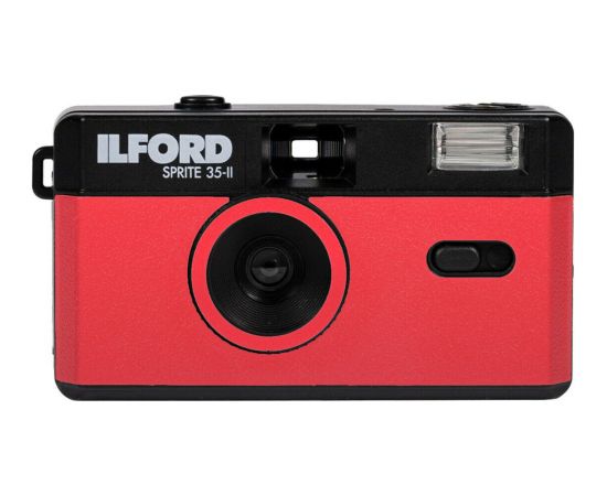 Ilford Sprite 35-II, black/red