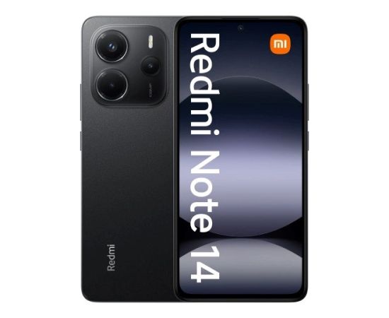 Xiaomi Redmi Note 14 16,9 cm (6.67") Hybrid Dual SIM 4G USB Type-C 6/ 128 GB 5500 mAh Black