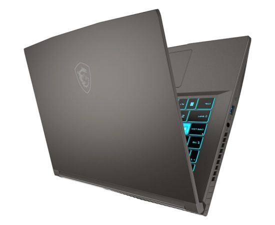 MSI Thin A15 B7VF-412XPL AMD Ryzen™ 7 7735HS Laptop 39.6 cm (15.6") Full HD 16 GB DDR5-SDRAM 512 GB SSD NVIDIA GeForce RTX 4060 Wi-Fi 6E (802.11ax) NoOS Grey