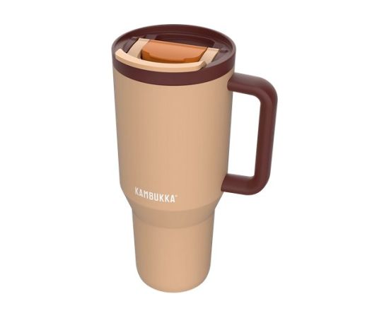 Thermal mug with telescopic straw Kambukka Rio Tumbler 950ml Almond Dream