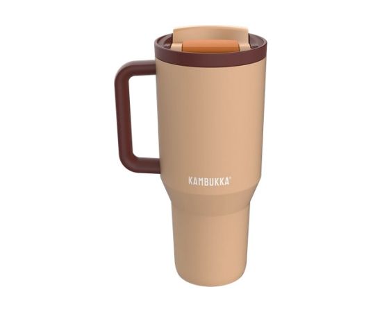 Thermal mug with telescopic straw Kambukka Rio Tumbler 950ml Almond Dream