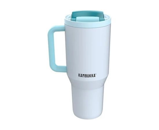 Thermal mug with telescopic straw Kambukka Rio Tumbler 950ml Frosty Coconut