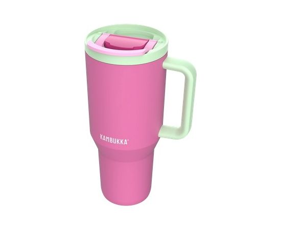 Thermal mug with telescopic straw Kambukka Rio Tumbler 950ml Bubblegum Mint