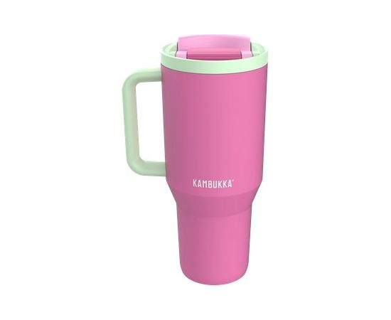 Thermal mug with telescopic straw Kambukka Rio Tumbler 950ml Bubblegum Mint