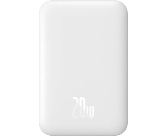 Powerbank Baseus Magnetic Mini 6000mAh 20W MagSafe (white)