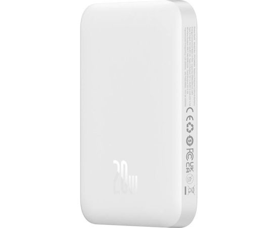 Powerbank Baseus Magnetic Mini 6000mAh 20W MagSafe (white)