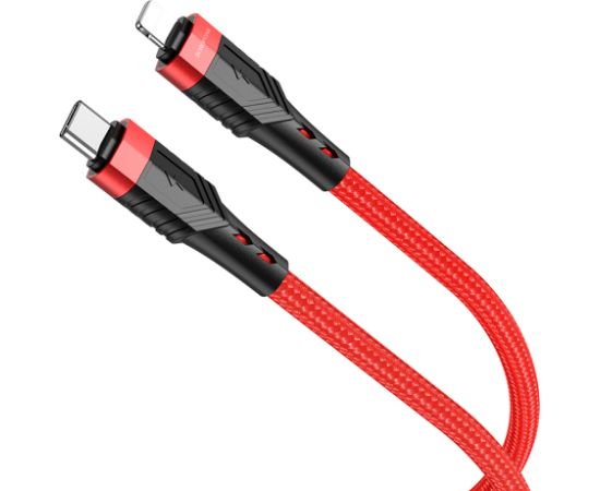 OEM Borofone Cable BU35 Influence - Type C to Lightning - PD 20W 1,2 metres red